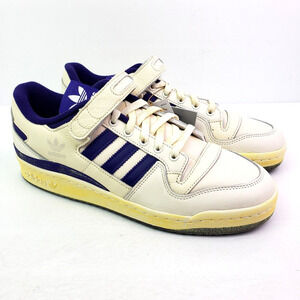 Adidas Originals Forum 84 Low AEC Mens Size 11 White Purple Sneaker Shoes HP9542